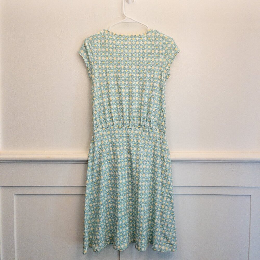 Fossil Vintage-Inspired Geometric Print Midi Dress – Size M - Picture 2 of 3